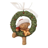 Christmas Resin Pendant Creative Resin Charm for Living Room Party Farmhouse Style D