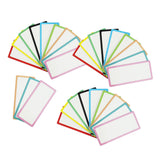 Maxbell Dry Erase Labels Waterproof Name Magnet for Office Refrigerator Whiteboards 30Pcs 5x10cm