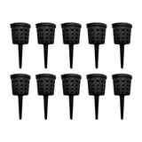 10x Fertilizer Basket Fertilizer Box with Lid for Plant Courtyards Balconies