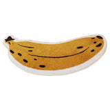 Maxbell Bathroom Floor Mat Banana Shaped Washable Entryway Rug for Bedroom Kids Room
