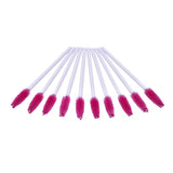 Maxbell Maxbell 50 Piece Disposable Eyelash Extension Brushes Mascara Wands Applicator Pink
