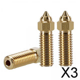 Maxbell 3x3Pcs 3D Printer Nozzles High Flow Easy Installation Replacement Parts for K1 0.8mm