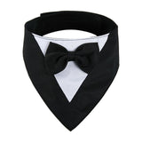 Maxbell Dog Bandana Puppy Soft Dog Kerchief for Halloween Holiday Children's Day Black