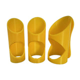 Maxbell 3Pcs Foam Pipe Cutter Tool Cut Foam Tube Wrap Professional Homes Accessories Yellow