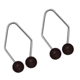 2Pcs Smile Trainer Training for Women Girls Exercise Device Beauty Exerciser Black