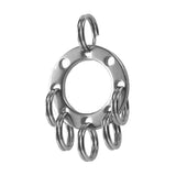 Maxbell Silver Removable UFO buckle Keychain outdoor EDC tool Key Rings