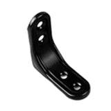 Maxbell 3xHeavy Duty Shelf Bracket Wall Hanging Shelve L Shaped Brackets Black 2Inch