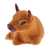 Maxbell Lying Scalpers Garden Sculpture Figure Lawn Wildlife Outdoor Decoration - Aladdin Shoppers