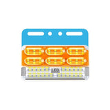 Light-emitting diode vehicle side marker light, 24V waterproof, high-intensity turn marker, suitable for lorries, semi vehicles, and RVs. Yellow 24V
