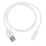Maxbell 3xUSB 2.0 to 4 PIN Magnetic Cable Charger Cord For Smart Watch Bracelet  white