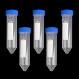 Maxbell 15pcs 10+15+50ml Plastic Graduated Centrifuge Tube Lab Test Sample Container