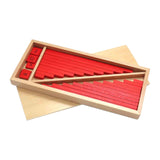 Maxbell Montessori Numerical Rods with Number Tiles Kids Montessori Cognitive Toy