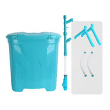 Maxbell Backpack Carrying Granular Fertilizer Spreader Corn Fertilizing Tool Style C