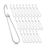 Maxbell 24 Pieces Pattern Hooks Paper Storage Hooks for Garment Factory Home Tailors