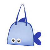 Maxbell Shower Tote Bag Sturdy Summer Beach Travel Bag for Summer Essentials College Blue