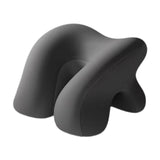 Maxbell Desk Napping Pillow Headrest Portable Face Down Pillow for Car Travel School Dark Gray