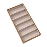 Maxbell Sunglasses Organizer Tray Portable Eyeglasses Holder for Home Drawer Desktop Style A