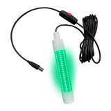Maxbell LED Underwater Fishing Light Portable Fishing Attracting Light for Crappie Green Light
