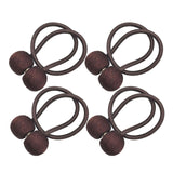 Maxbell 4 Pieces Curtain Ties Backs Modern Curtain Holders for Hotel Bedroom Outdoor