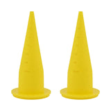 Maxbell 2x2 Piece Fishing Boilie Spare Nozzles Bait Making Accessories Yellow