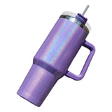 Maxbell Travel Coffee Mug Water Mug Leakproof Stainless Steel Cup for Gym Car Office Violet
