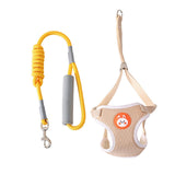 Maxbell Dog Harness with Leash Set Practical Sturdy Pet Training Adjustable Yellow