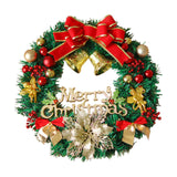 Christmas Wreath Artificial for Front Door for Indoor Outdoor Holiday Window 50 cm