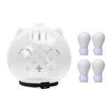 Maxbell Cat Muzzle Multifunctional Pet Tools with Foot Pads for Home Grooming Travel L whit foot pads