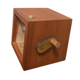 Maxbell Photo Album Flipbook Photobook Rustic Hand Crank for Travel Events Valentine Brown