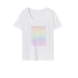 Maxbell Maxbell Women's T Shirt Summer Soft Costume Basic Tee for Office Shopping Daily Wear XXL White