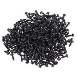Maxbell 300 Pieces 8mm Plastic Safety Eyes for Teddy Bear Animals Doll Making DIY