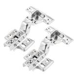 Maxbell 2 Pieces Stainless Steel Cabinet Cupboard Door Hinge Furniture Hardware