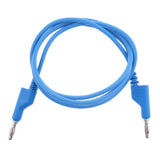 Maxbell 5Pieces 4mm Stackable Banana Plug Wire Soft Silicone Test Cable Lead