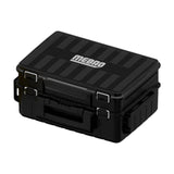 Maxbell Fishing Tackle Box Portable Organizer for Birthday Gift Freshwater Traveling black