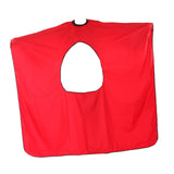 Maxbell Salon Barber Cape Polyester Makeup Apron for Hair Styling Beauty Haircutting Red