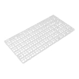 Maxbell Fish Tank Divider Easy Installation Aquarium Lid Separation Hood Bottom Tray 30x15x1.5cm Clear