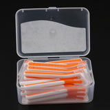 Maxbell Maxbell 22x Interdental Brush Toothpick Floss Teeth Cleaning Brush Orange 0.6mm