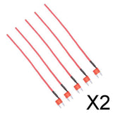 Maxbell 2x5 Pieces Car Truck Boat 10A 32V ATM APM Mini Blade Fuses for 16 AWG Wire