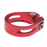 Maxbell Maxbell 34.9mm SeatPost Clamp Tube Clip Quick Release Mountain Road Bike Part Red