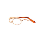 Maxbell 1/3 BJD Dolls Copper Round Glasses Eyewear Outfit for MSD LUTS DOD Right Eye - Aladdin Shoppers