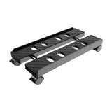 Maxbell Computer Host Stand Floor Cart Retractable Movable Host Rack for Home Office Black