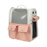 Cats Carrier Bag Puppy Dog Portable Travel Camping Supplies Cage Pet Pink - Aladdin Shoppers