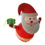 Maxbell 3.5 ft Inflatable Santa Claus Gift Xmas Decoration for Holiday Garden