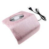 Maxbell Maxbell Nail Art Dust Suction Collector Fans Strong Power Nail Dryer EU Plug Pink