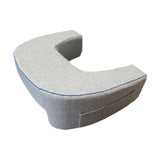 Maxbell Reading Pillow Portable with Side Pockets Memory Foam for Sofa Couch Bedroom