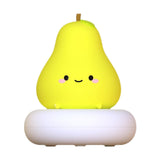 Maxbell Bedside Lamp for Baby Portable Cartoon Table Lamp for Study Yoga Living Room pear