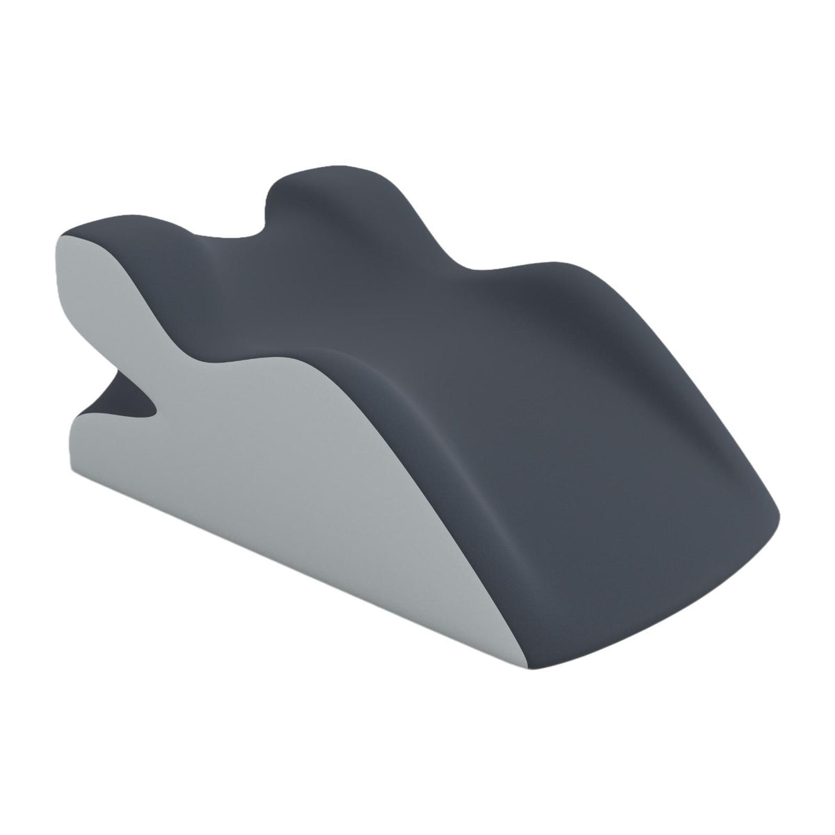 Maxbell Relaxing Prone Pillow Simple Leg Support Cushion for Indoor Beds Bed Reading grey