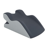 Maxbell Relaxing Prone Pillow Simple Leg Support Cushion for Indoor Beds Bed Reading grey