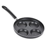 Aluminum 4 Cup Egg Frying Pan Non-stick Kitchen Cooking Pot Egg Fryer