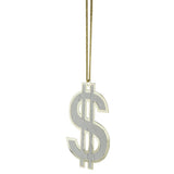 Maxbell US Dollar Sign Pendant Necklace Hip Hop Jewlery Cosplay Hen Party Accessory - Aladdin Shoppers